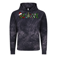 Cloud Black believe Christmas tree Vintage Hoodie - AdoDesignShop