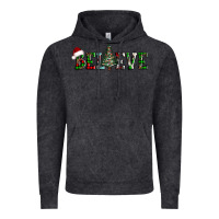Vintage Black believe Christmas tree Vintage Hoodie - AdoDesignShop