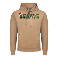 Vintage Coffee believe Christmas tree Vintage Hoodie - AdoDesignShop
