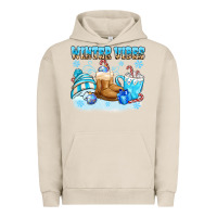 Pigment French Oak winter vibes Urban Hoodie - MaliasSmallBusiness