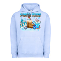 Pigment Grape Ice winter vibes Urban Hoodie - MaliasSmallBusiness