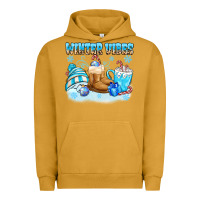 Pigment Peanut Butter winter vibes Urban Hoodie - MaliasSmallBusiness