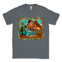 Charcoal Heather rustic country barn Classic Tee - Zillion Design Studio