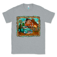 Heather Grey rustic country barn Classic Tee - Zillion Design Studio