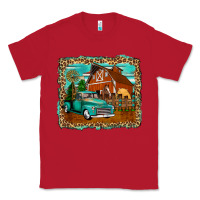 Red rustic country barn Classic Tee - Zillion Design Studio