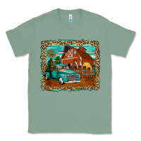 Sage rustic country barn Classic Tee - Zillion Design Studio