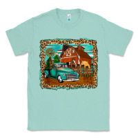 Seafoam rustic country barn Classic Tee - Zillion Design Studio