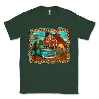 Sports Green rustic country barn Classic Tee - Zillion Design Studio