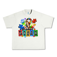 American Football Support Squad Autism Urban Heavy Tee | Teevron