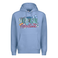 Colony Blue medical assistant nurse Premium Hoodie - MaliasSmallBusiness