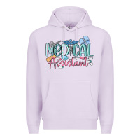 Lilac medical assistant nurse Premium Hoodie - MaliasSmallBusiness