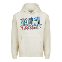 Oatmeal Heather medical assistant nurse Premium Hoodie - MaliasSmallBusiness