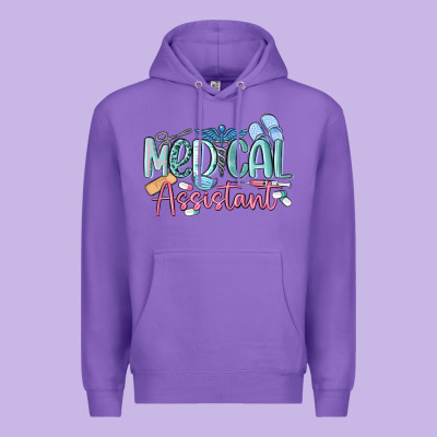 Medical Assistant Nurse Premium Hoodie Designed By Maliassmallbusiness
