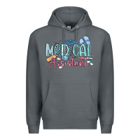 Rock medical assistant nurse Premium Hoodie - MaliasSmallBusiness