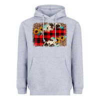 Heather Grey christmas background Heavyweight Hoodie - JahusDesignShop