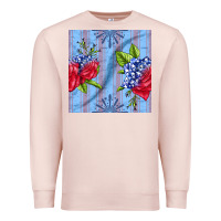 Pale Pink patriotic rose Premium Sweatshirt - BundleAndBundleShop