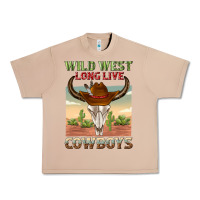 Burro wild west long live cowboys Urban Heavy Tee - texasbilliewilder