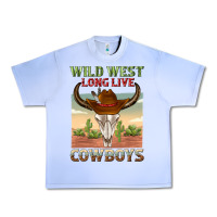 Grape Ice wild west long live cowboys Urban Heavy Tee - texasbilliewilder