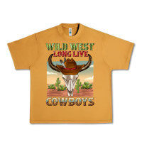 Peanut Butter wild west long live cowboys Urban Heavy Tee - texasbilliewilder