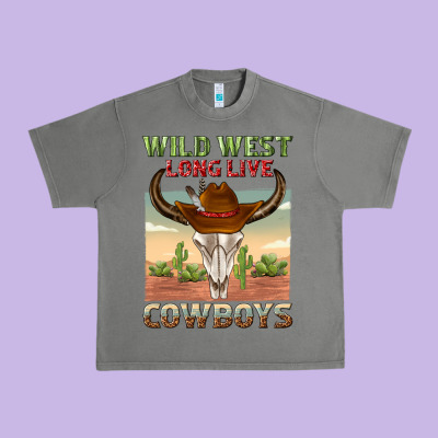 Urban Heavy Tee wild west long live cowboys