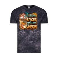 Cloud Black whatever spıces your pumpkin Vintage Tee - BarkalooDesign