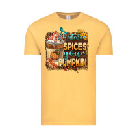 Vintage Mustard whatever spıces your pumpkin Vintage Tee - BarkalooDesign