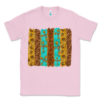 Bubblegum Pink Western Brushstrokes Classic Tee - texasbilliewilder