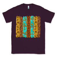 Plum Western Brushstrokes Classic Tee - texasbilliewilder