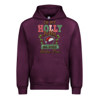 Mauve Wine in my holly jolly babe era Urban Hoodie - MaliasSmallBusiness