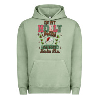 Pigment Oil Green in my holly jolly babe era Urban Hoodie - MaliasSmallBusiness