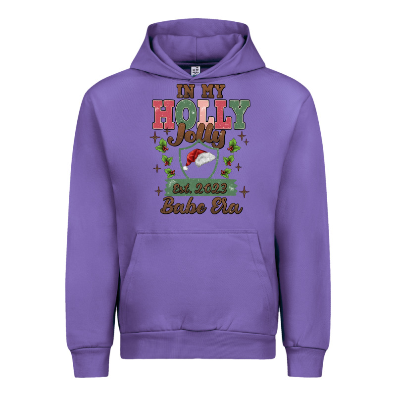 In My Holly Jolly Babe Era Urban Hoodie by MaliasSmallBusiness | Teevron