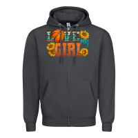 Smoke love my girl basketball Zipper Hoodie - HRA Design Shop