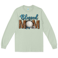 Matcha western blessed mom with lacrosse Long Sleeve Tee - texasbilliewilder
