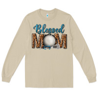 Mushroom western blessed mom with lacrosse Long Sleeve Tee - texasbilliewilder