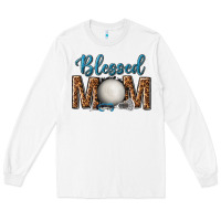 White western blessed mom with lacrosse Long Sleeve Tee - texasbilliewilder