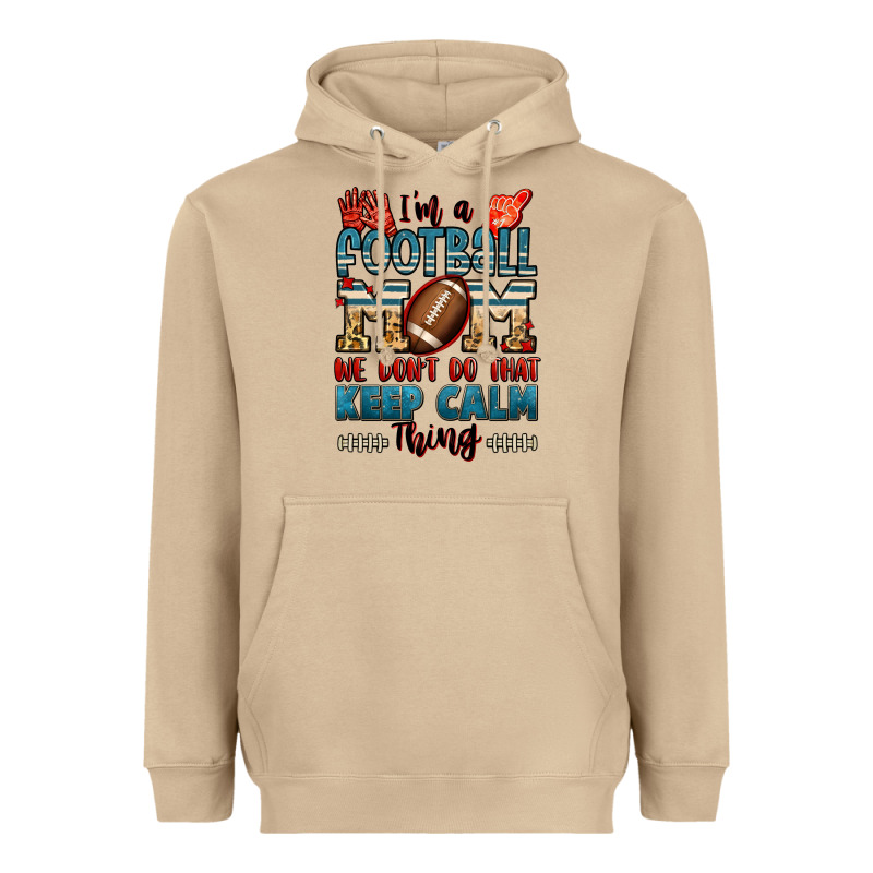 I'm A American Football Mom We Don't Do That Keep Heavyweight Hoodie by Jasminsmagicworld | Teevron