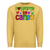 Antique Gold powered by candy with lollipops Premium Sweatshirt - AdoDesignShop