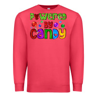 Cardinal powered by candy with lollipops Premium Sweatshirt - AdoDesignShop