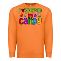 Carrot powered by candy with lollipops Premium Sweatshirt - AdoDesignShop