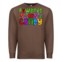 Chestnut powered by candy with lollipops Premium Sweatshirt - AdoDesignShop