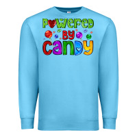 Ocean Blue powered by candy with lollipops Premium Sweatshirt - AdoDesignShop