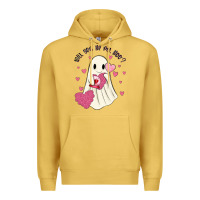 Antique Gold will you be my boo Premium Hoodie - MaliasSmallBusiness