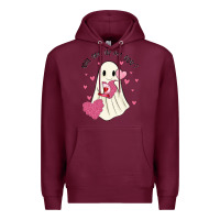 Burgundy will you be my boo Premium Hoodie - MaliasSmallBusiness
