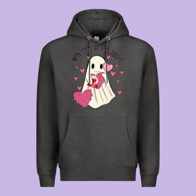 Will You Be My Boo Premium Hoodie Designed By Maliassmallbusiness
