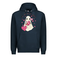 Navy will you be my boo Premium Hoodie - MaliasSmallBusiness