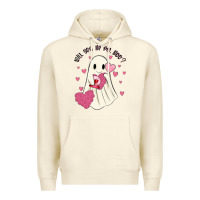 Sandshell will you be my boo Premium Hoodie - MaliasSmallBusiness