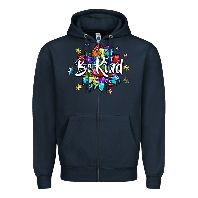 Be Kind2 Zipper Hoodie by SublimationCraftShop | Teevron