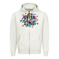 Oatmeal Heather be kind2 Zipper Hoodie - SublimationCraftShop
