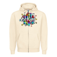 Sandshell be kind2 Zipper Hoodie - SublimationCraftShop