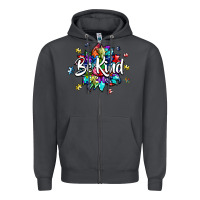 Smoke be kind2 Zipper Hoodie - SublimationCraftShop